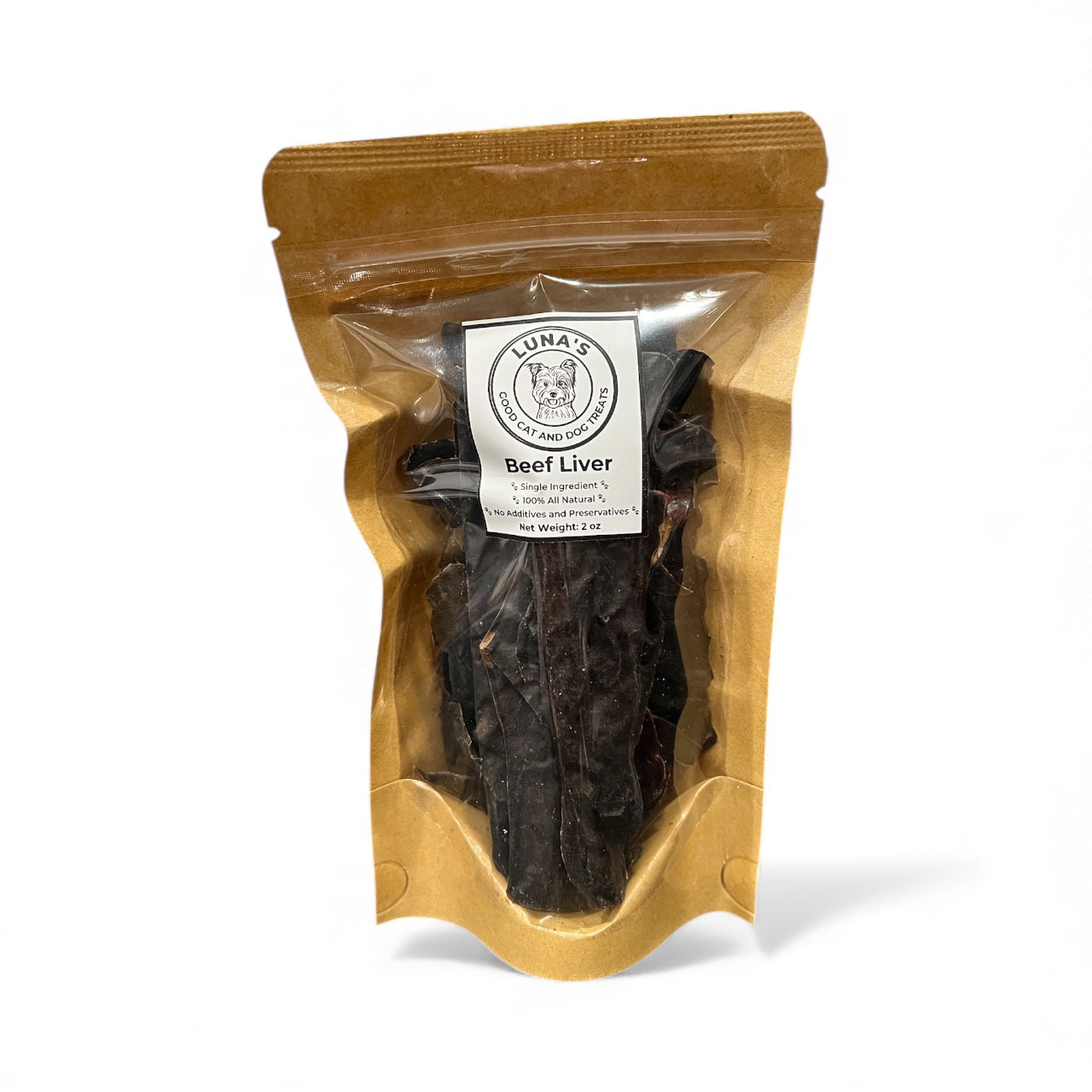 Beef Liver Chips (ultra thin jerky)