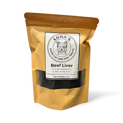 Beef Liver Chips (ultra thin jerky)