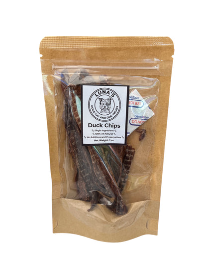 Duck Chips (aka. ultra thin jerky)
