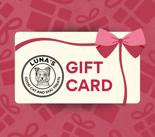 Luna's Good Cat and Dog Treats gift card