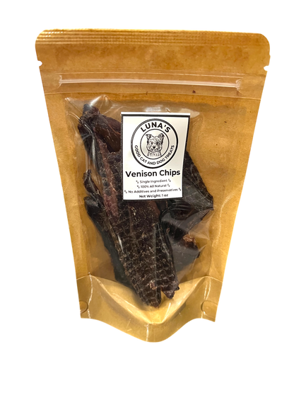 Venison Chips (aka. ultra thin jerky)